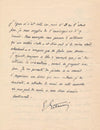 Édouard Estaunié 2 lettres autographes jeune romancier