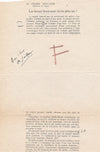 Pierre Soulaine journaliste écrivain manuscrit autographe bibliophilie