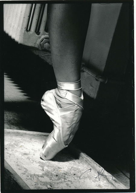 Claude Alexandre danse chausson pied photo photographie signée