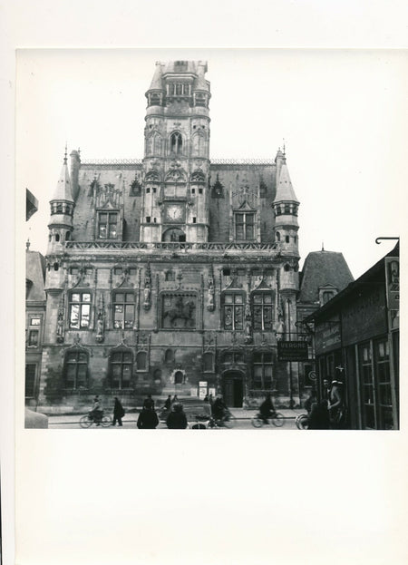 Compiègne hôtel de ville photo photographie v. 1950