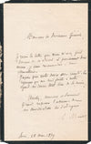 Droit justice politique 35 lettres autographes Henry du Buit Fourcade magistrats