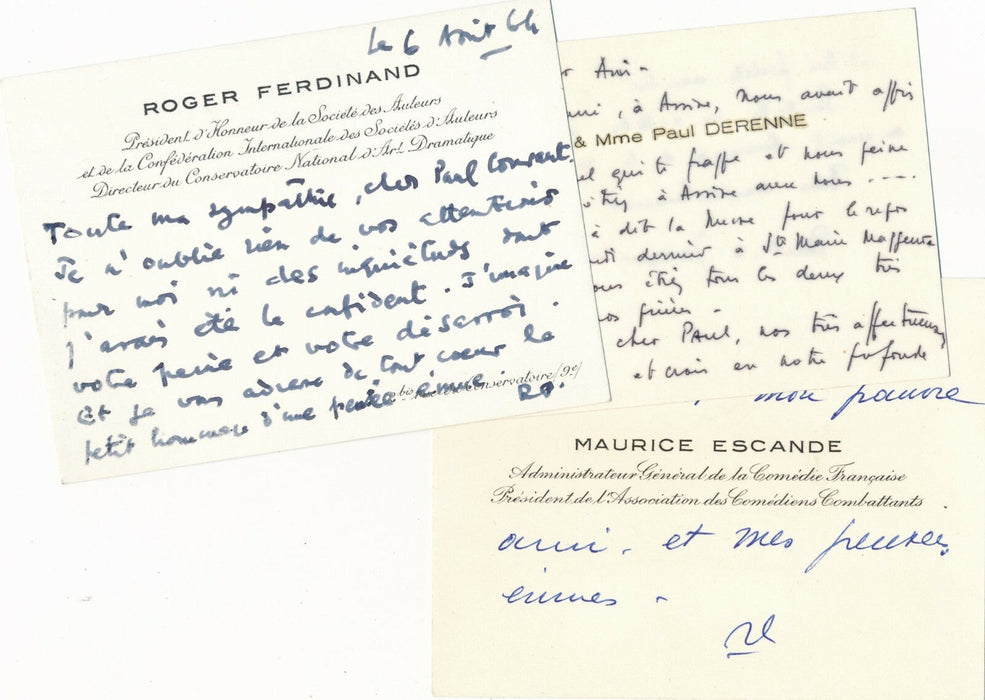 Décès actrice Régine Le Quéré condoléances PAUL-COURANT 13 lettres ou carte