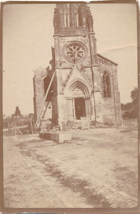 Clezentaine Vosges 1917 militaria guerre 1914 2 photos photographie époque