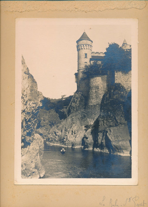 Saint Priest La Roche Loire photo photographie tirage argentique époque v. 1930