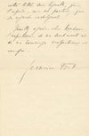 bel ensemble autographe Paul FORT 2 lettres 2 cartes 1 lettre épouse dédicace