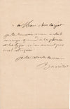 François BARRILLOT manuscrit autographe signé LAS Lyon poète presse CARJAT