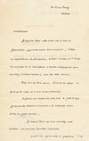 littérature Pierre BENOIT (1886-1962) lettre autographe signée Académie prix