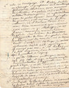 François Christophe Florimond de MERCY Corpus hippocratique lettre autographe