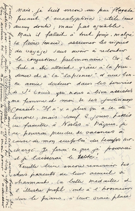 Musique Eugène BIGOT (1888-1965) compositeur  8 lettres autographes signées