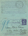 Léon SAZIES écrivain 2 lettres autographe signée à acteur F. Febvre anniversaire