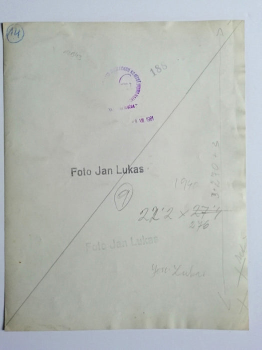 photo Jan Lukas (1915-2006) tchèque Etats-Unis tirage argentique époque vintage