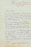 Musique Camille BELLAIGUE belle correspondance 21 lettres autographes signée