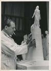 Raymond COUVÈGES 1893-1985 sculpteur photo photographie Libérateurs de Paris