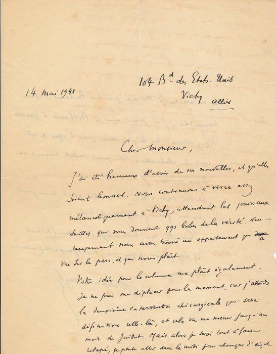 Fernand GREGH 6 lettres autographes signées à Edouard CHIMOT éditions Devambez