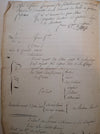 M. Joly entreposeur de tabacs, 1813, département Mont-Blanc documents époque