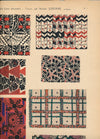 SOROKINE Broderies Tissus 2e série Arts décoratifs v. 1920 pochoir 52 motifs