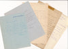 Lot Eugène Brieux théâtre dramaturge 5 lettres autographes signées