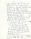 Bernard PARMEGIANI musique électro acoustique lettre autographe signée élève