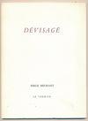 Serge MEURANT Dévisagé Le Cormier 1984 EO avec 2 envois autographes 