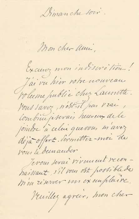 Ernest MAINDRON 8 lettres autographes signées à Gaston TISSANDIER revue Nature