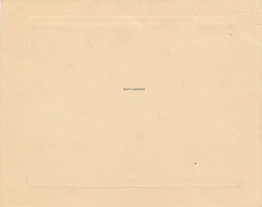 Albin Guillot photographie signée feuille or photo originale verre ouvrier