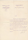 Lot ensemble 5 présidents de la République 5 lettres autographes signées cartes