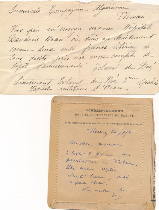 Jean de NOÉ 2e spahis Algérie Maroc militaria 80 photos manuscrit documents 1920