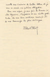 bel ensemble autographe Paul FORT 2 lettres 2 cartes 1 lettre épouse dédicace