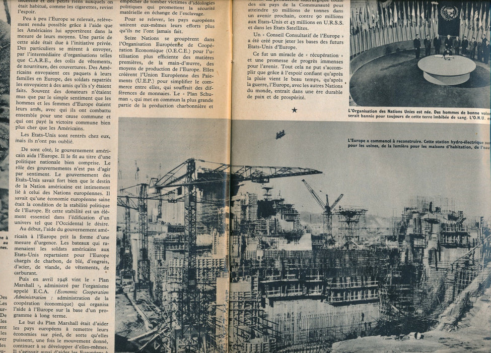 RARE Brochure propagande bienfaits OTAN, 32 p vers 1953 militaria 