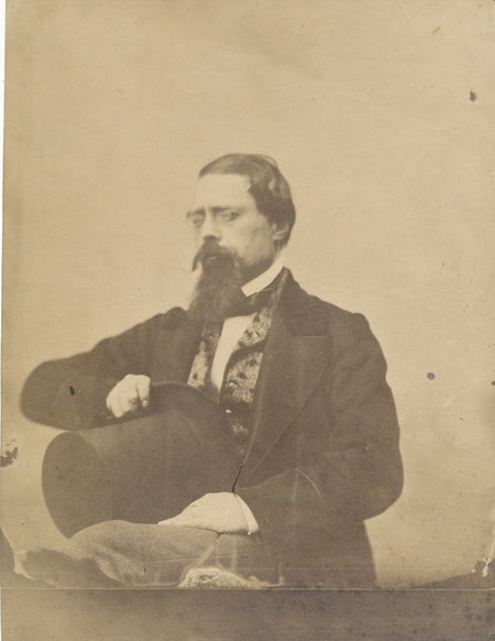 Charles de LINAS (1812-1887) archéologue photo photographie papier salé