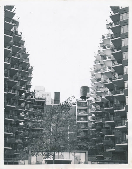 urbanisme New York Sutton Place architecture immeuble 1959 photo photographie