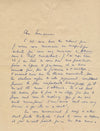 Marc CHADOURNE Lettre autographe signée critique Absence (Plon, 1933) Gras