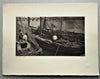 Le Pouliguen Loire Atlantique port 1913 photographie époque soigné