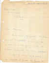 Reda CAIRE rare correspondance de 15 lettres autographes signées musique chanson