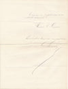 Guillaume SCHNAEBELÉ 3 lettres autographes signées à directeur Chemin Fer Sûreté
