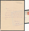intéressant écrivain André Maurois 2 autographe signé ET 2 lettres signées