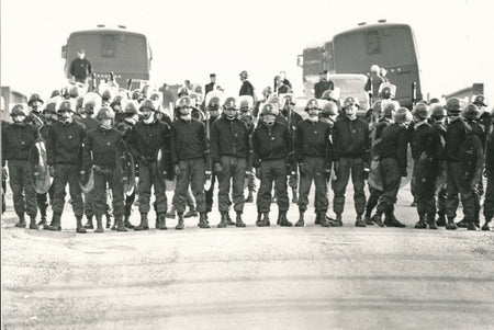 Golfech incidents site centrale nucléaire photo photographie vintage argentique