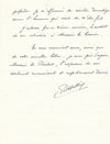 Blanche MOLLIEX Chambéry peintre fleurs lettre autographe signée
