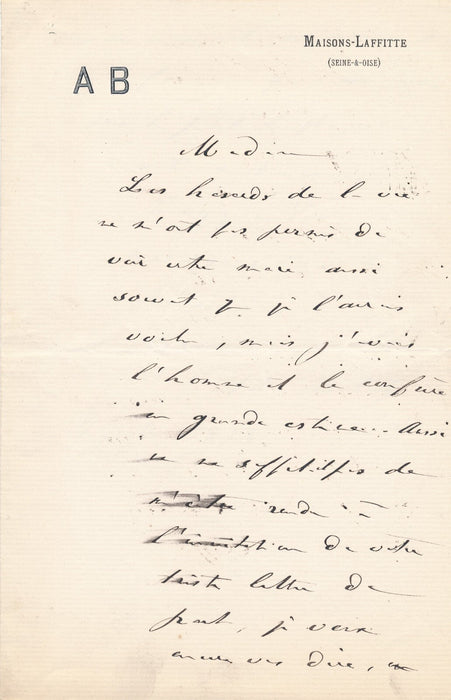 Adolphe BELOT dramaturge riche correspondance de 21 lettres ! lot théâtre