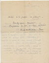 écrivain Romée de Villeneuve-Trans lettre autographe signée