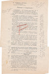 Georges Renard historien poète Honneur à l’imprimerie autographe manuscrit