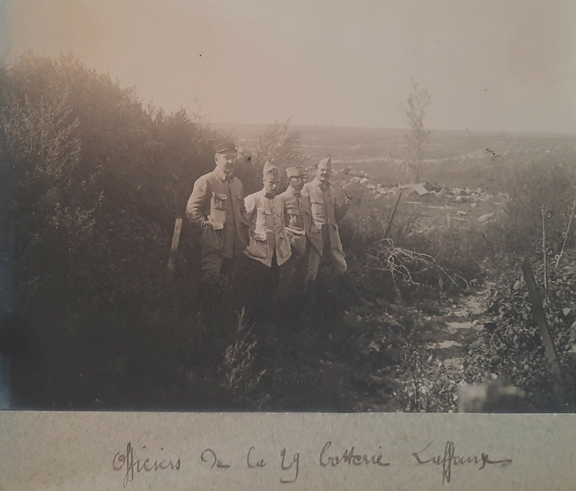 Première guerre mondiale album photo 80 tirages Laffaux Gerbéviller Godat Estrée