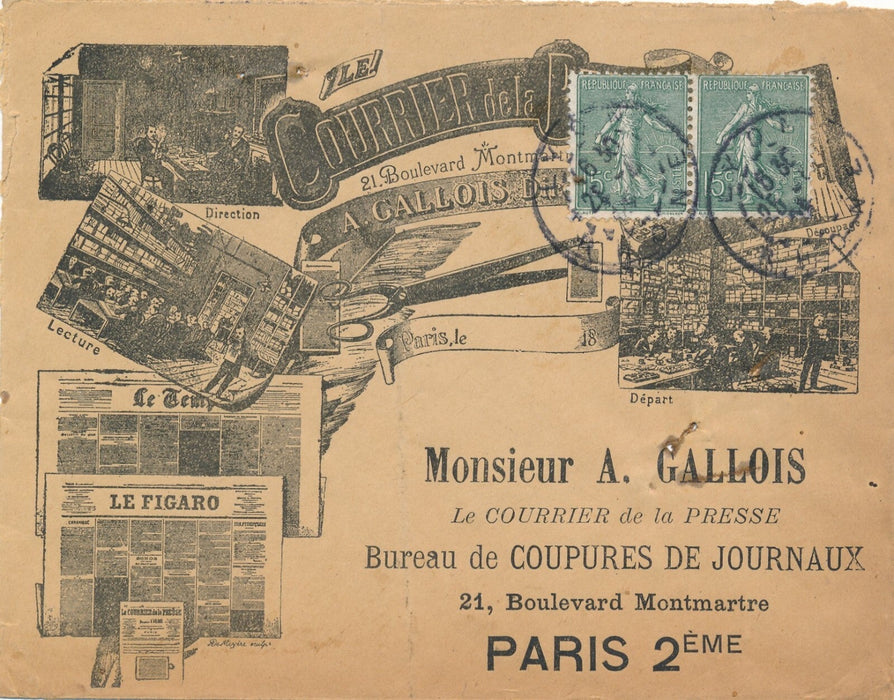 Comtesse Xavier d ABZAC Marie de Layrolles Lettre signée avec lignes autographes