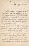 Est évoqué le Général Didion Metz lettre autographe signée militaire