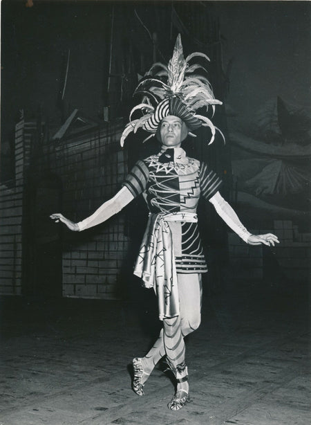 Serge LIFAR Indes Galantes Opéra Garnier 1952 photo photographie danse