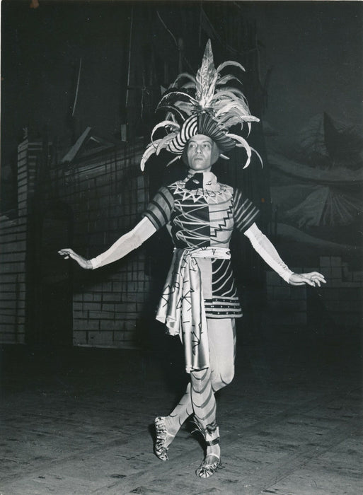 Serge LIFAR Indes Galantes Opéra Garnier 1952 photo photographie danse
