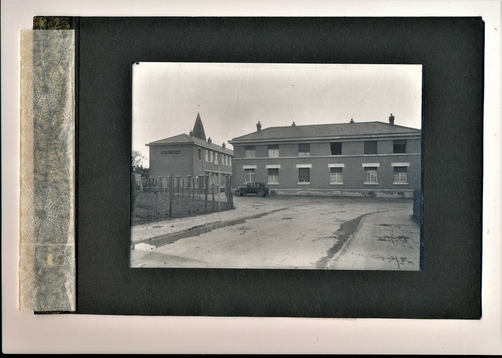 photo école fille classe 3 tirages argentiques époque années 1940