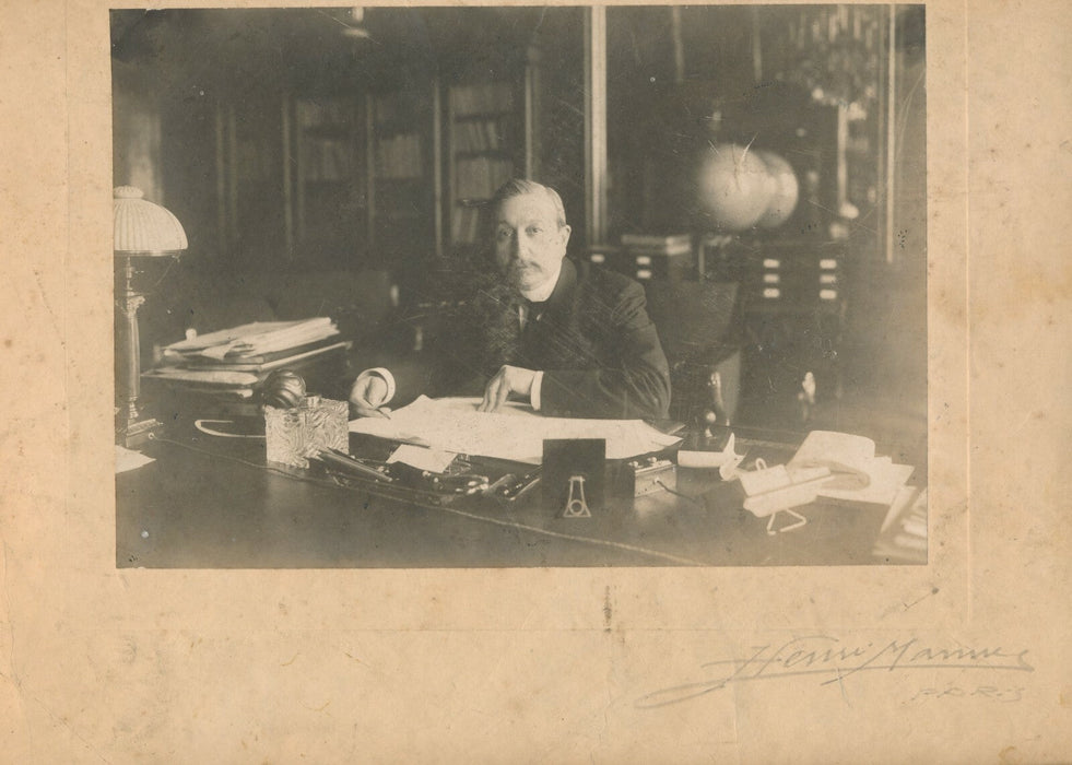 Leopold BELLAN signée Henri Manuel photo photographie