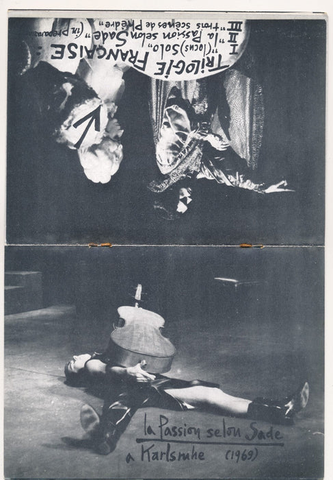 Sylvano BUSSOTTI italien musique catalogue 16 p. v. 1970