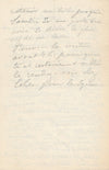 Marchal de Calvi lettre autographe signée ordonnance leçon réponse autographe